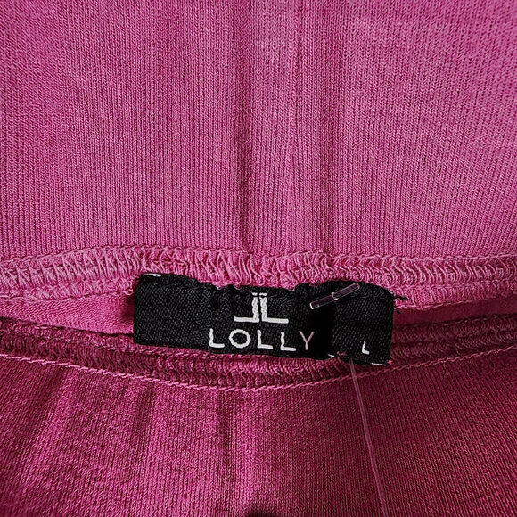 Lolly Pink Hombre Midi Stretch Skirt Size M/L - Picture 5 of 6